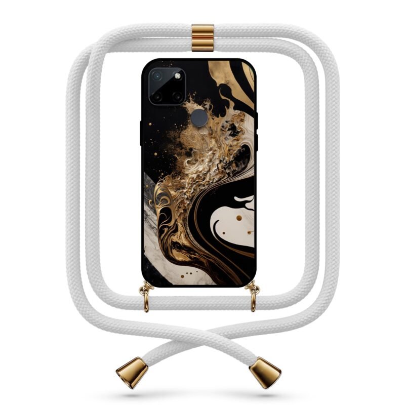 Abstract θήκη με κορδόνι & σχέδιο 9759 για Realme C21Y
