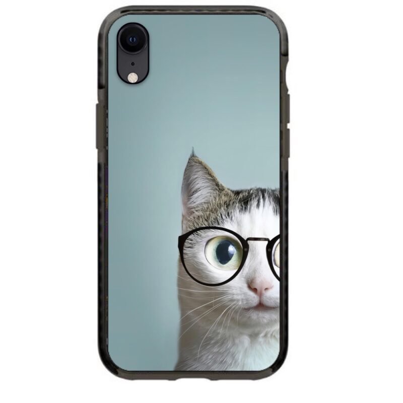 Cat glasses θήκη κινητού 91922 γιά iPhone Xr