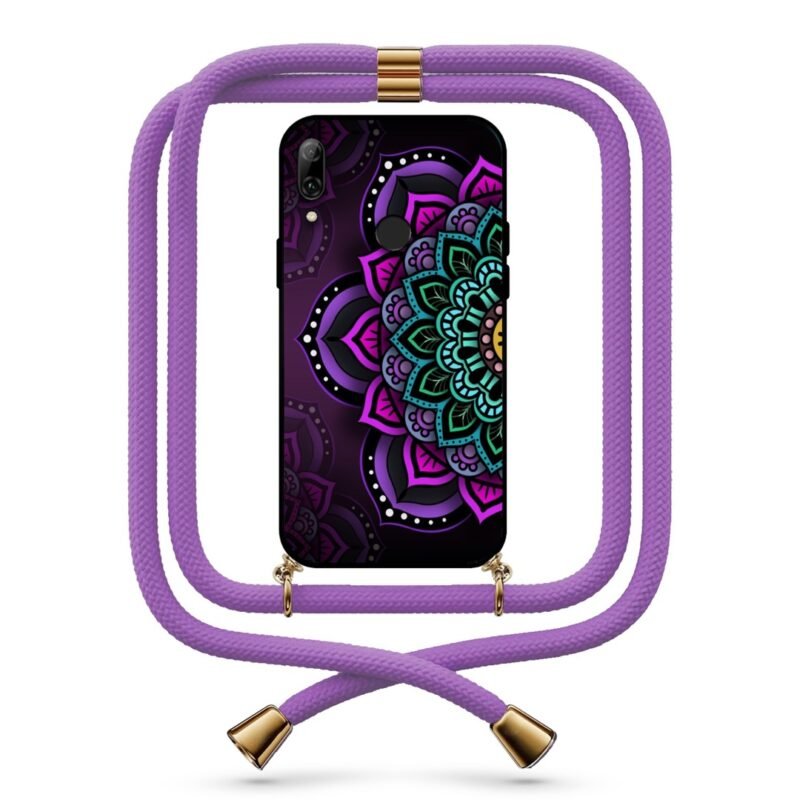 Mandala θήκη με κορδόνι & σχέδιο 9714 για Honor 10 Lite