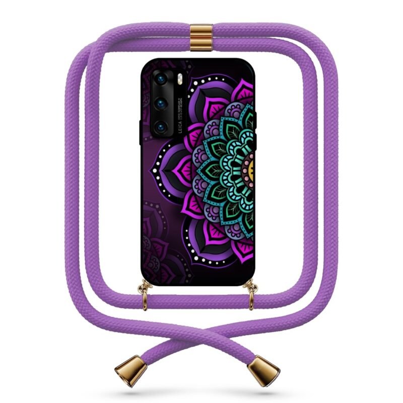 Mandala θήκη με κορδόνι & σχέδιο 9714 για Huawei P40