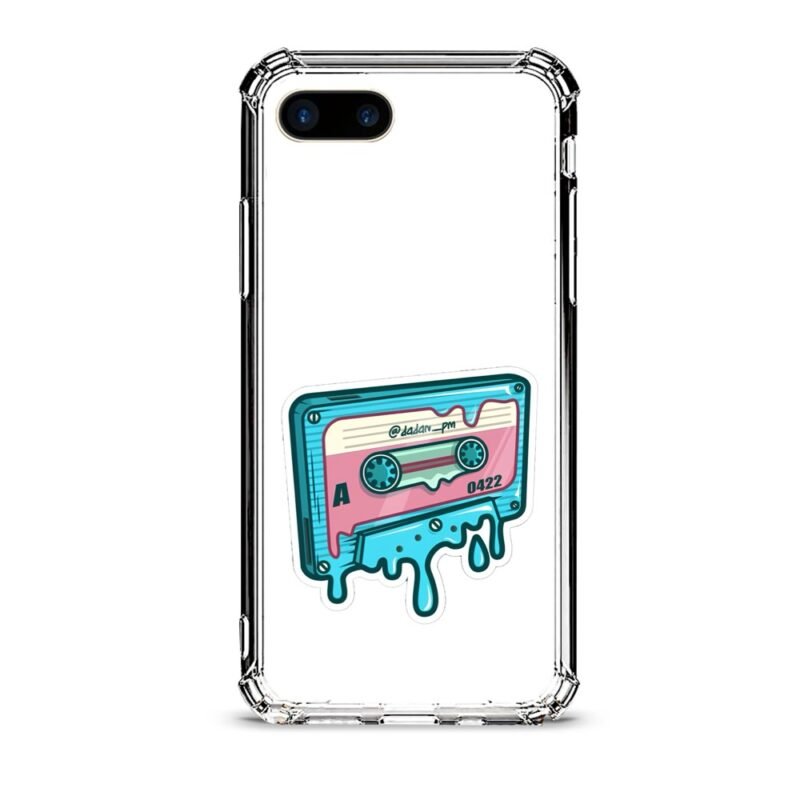 Vintage cassette θήκη κινητού d1122 γιά iPhone 7 Plus/8 Plus