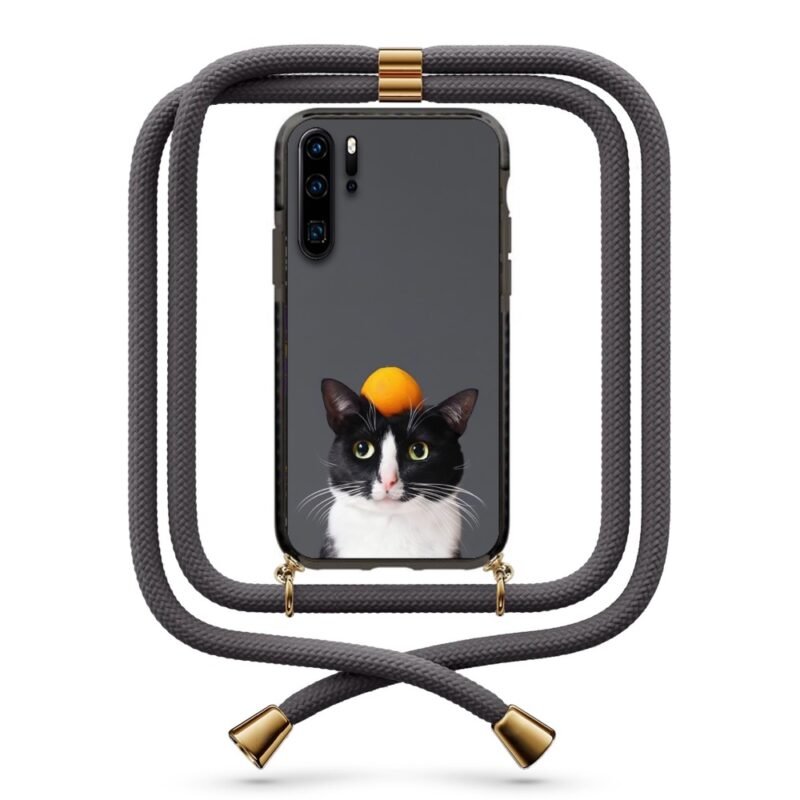 Fruit cat θήκη με κορδόνι & σχέδιο 9886 για Huawei P30 Pro