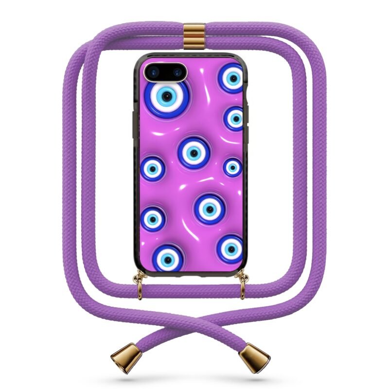 Evil eye θήκη κινητού με κορδόνι 9794 γιά iPhone 7 Plus /8 Plus