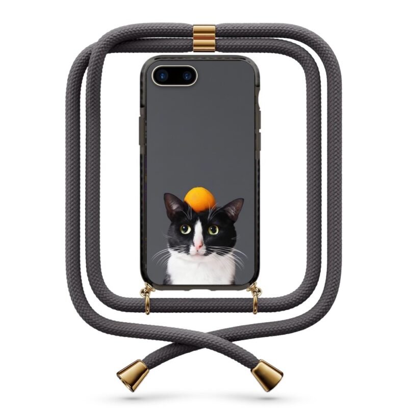 Fruit cat θήκη κινητού με κορδόνι 9886 γιά iPhone 7 Plus /8 Plus