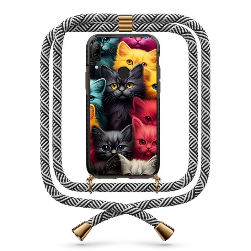 Cats θήκη με κορδόνι & σχέδιο 9800 για Honor 10 Lite