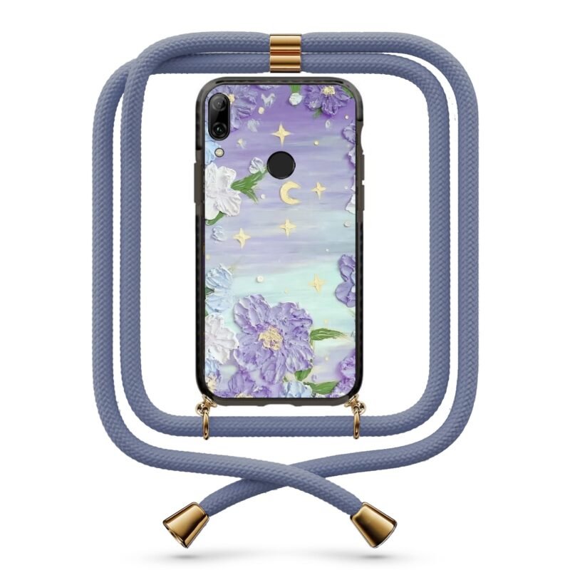 Flower art θήκη με κορδόνι & σχέδιο 9802 για Honor 10 Lite