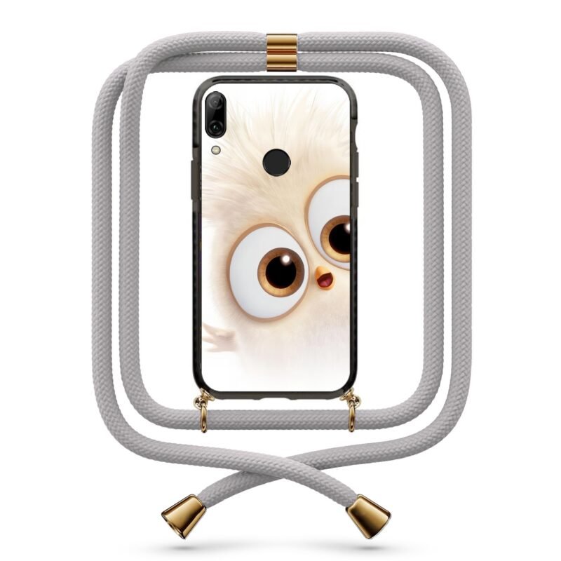 Cute bird θήκη με κορδόνι & σχέδιο 9808 για Honor 10 Lite