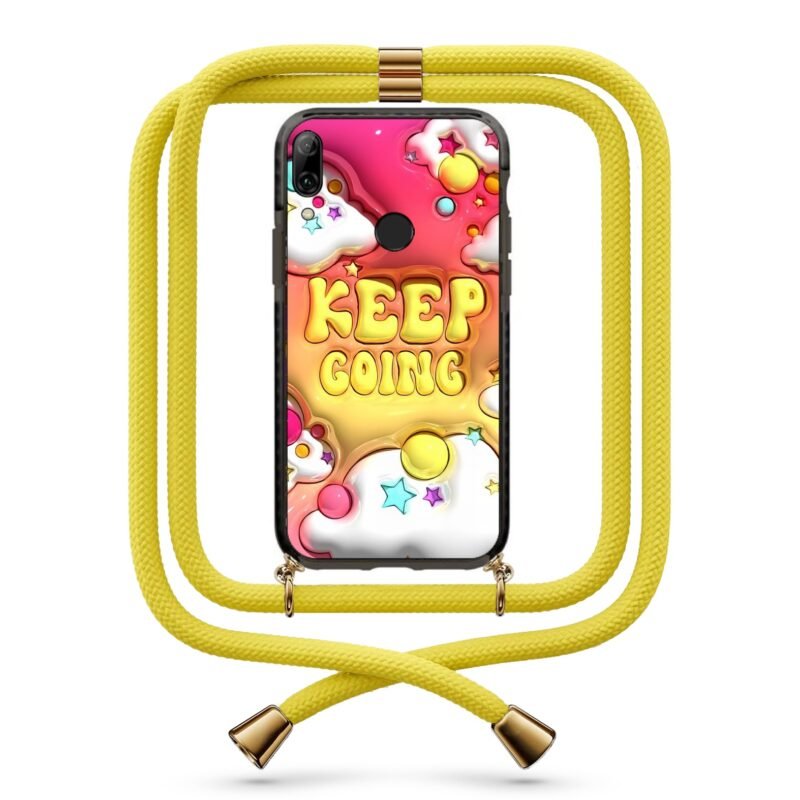 Keep going θήκη με κορδόνι & σχέδιο 9816 για Honor 10 Lite