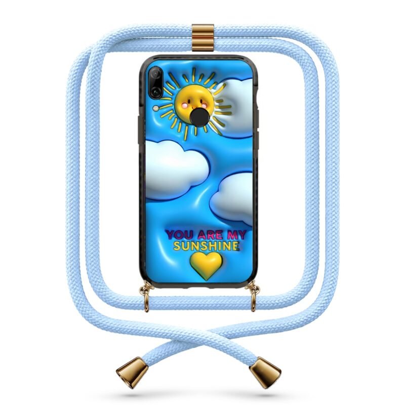 You are my sunshine θήκη με κορδόνι & σχέδιο 9826 για Honor 10 Lite