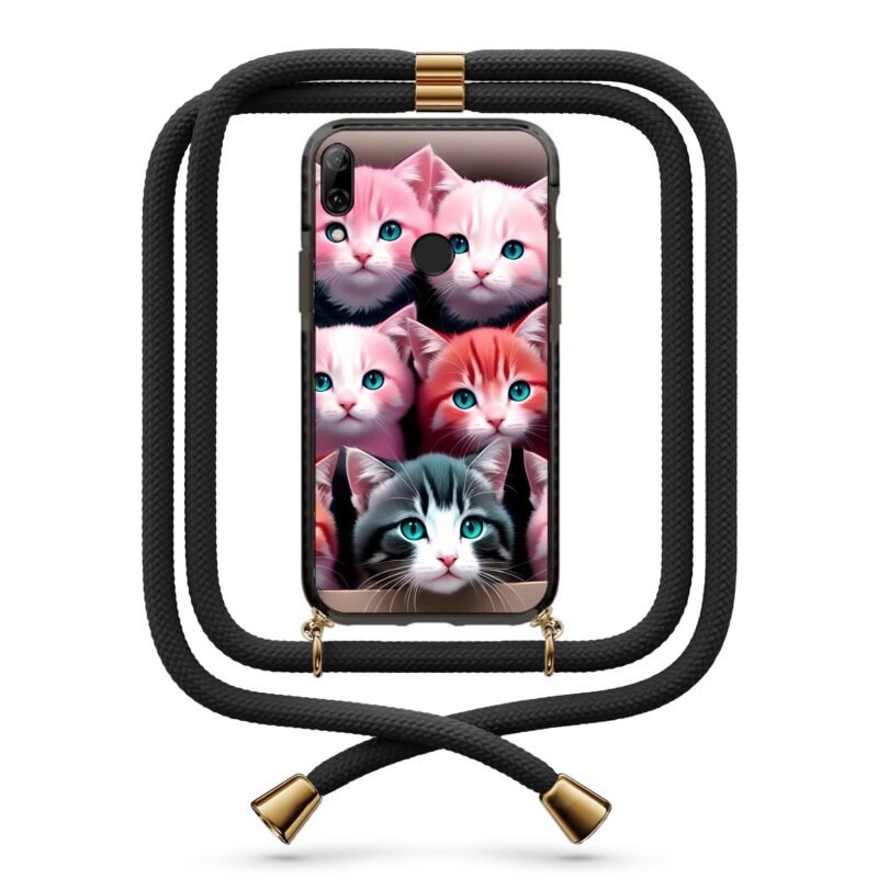 Cats θήκη με κορδόνι & σχέδιο 9835 για Honor 10 Lite