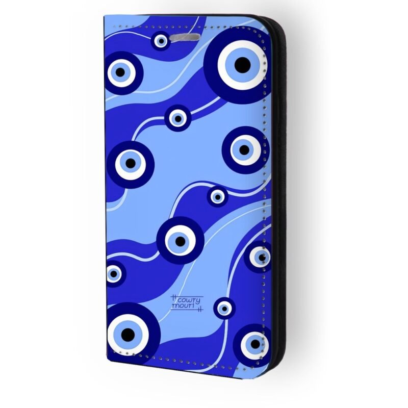 Θήκη book με σχέδιο evil eye pattern 91679 για iPhone 11 Pro Max