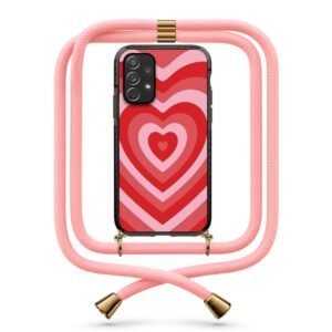 Heart illusion θήκη με κορδόνι & σχέδιο 9887 για  Galaxy A72