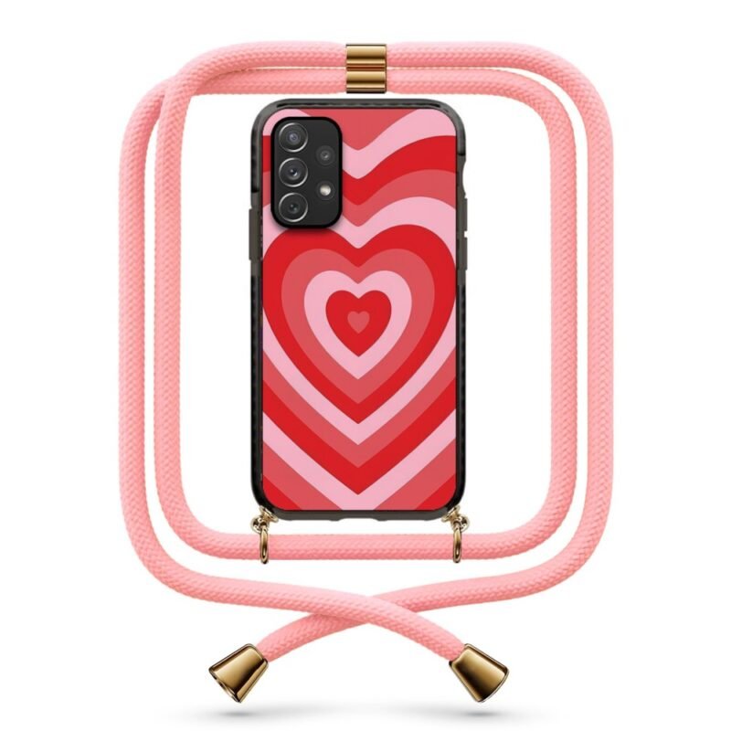 Heart illusion θήκη με κορδόνι & σχέδιο 9887 για  Galaxy A72