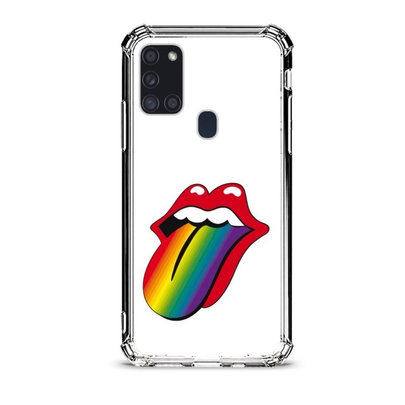 Kiss θήκη διάφανη & σχέδιο  d1094 γιά Galaxy A21S