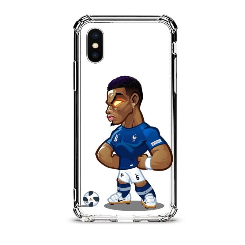 Paul Pogba θήκη κινητού d1014 γιά iPhone X/XS