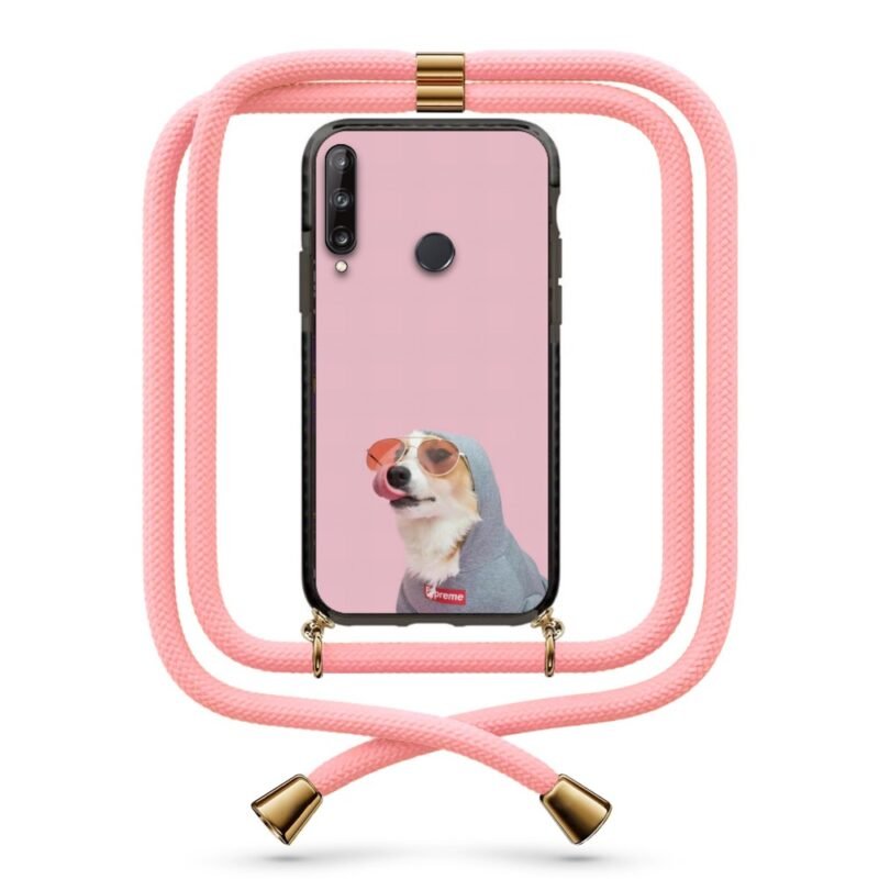 Swag dog θήκη με κορδόνι & σχέδιο 9888 για Huawei P40 Lite E
