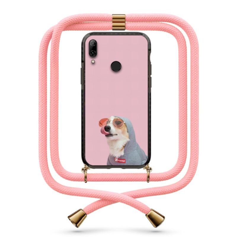 Swag dog θήκη με κορδόνι & σχέδιο 9888 για Honor 10 Lite
