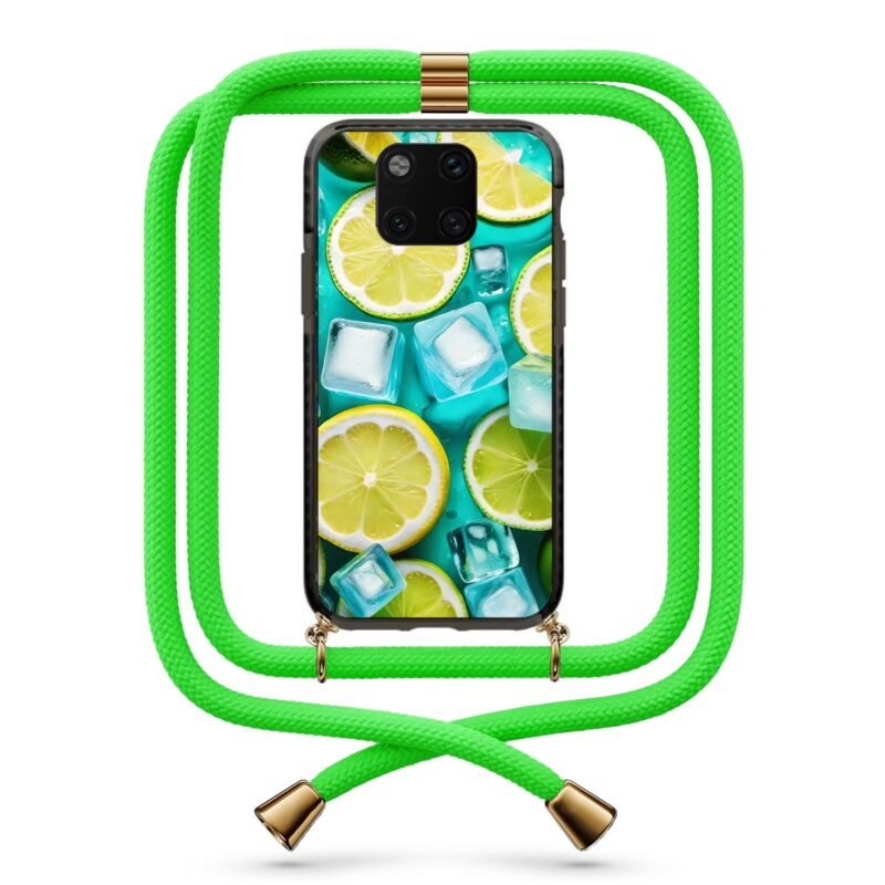 Ice lime θήκη με κορδόνι & σχέδιο 9823 για Huawei Mate 20 Pro