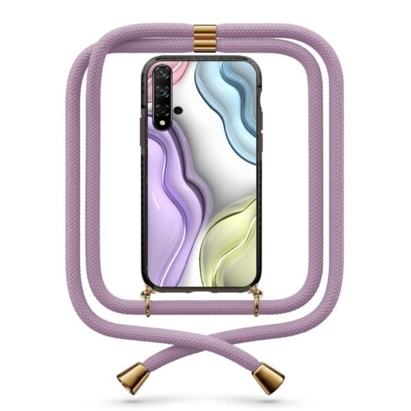 3d colorful shapes θήκη με κορδόνι & σχέδιο 9813 για Huawei Nova 5T