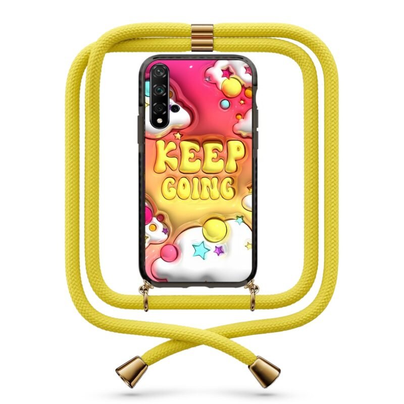 Keep going θήκη με κορδόνι & σχέδιο 9816 για Huawei Nova 5T