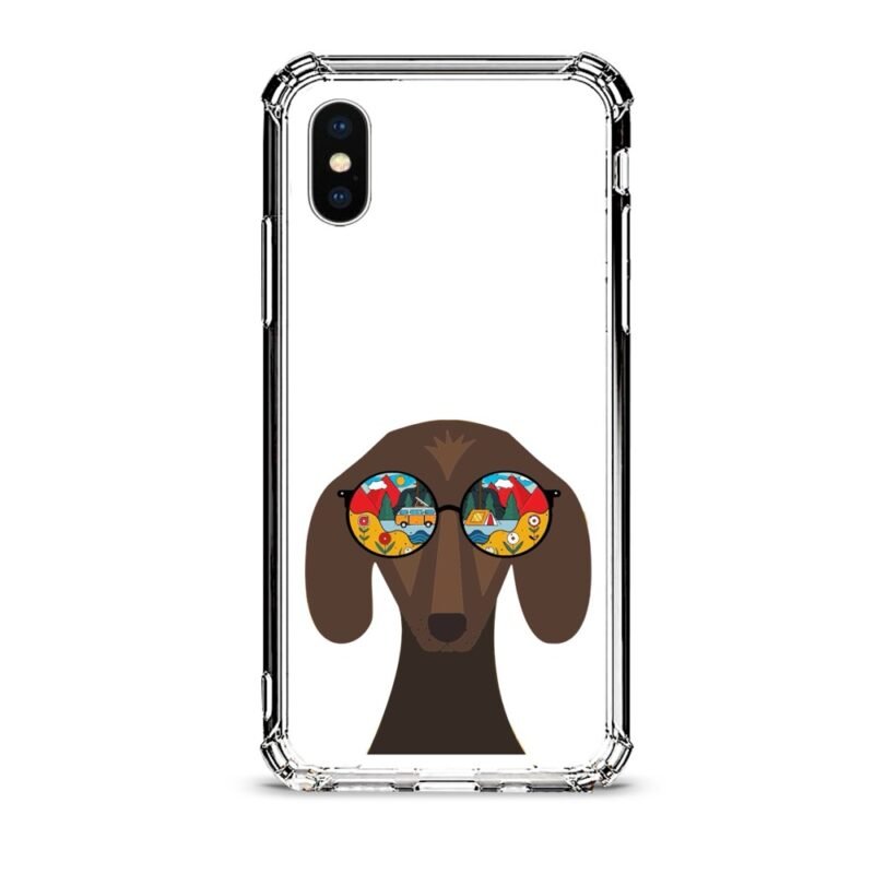 Glass dog θήκη κινητού d1024 γιά iPhone X/XS