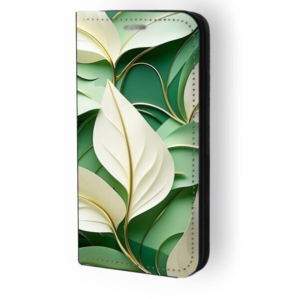 Θήκη book με σχέδιο leaves 91699 για iPhone 11