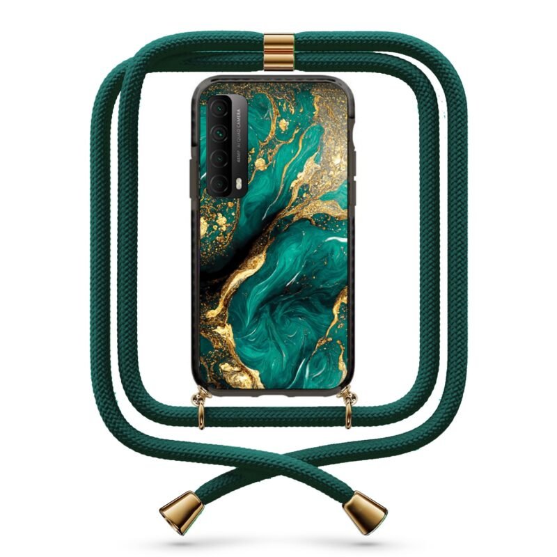 Marble θήκη με κορδόνι & σχέδιο 9803 για Huawei P Smart 2021