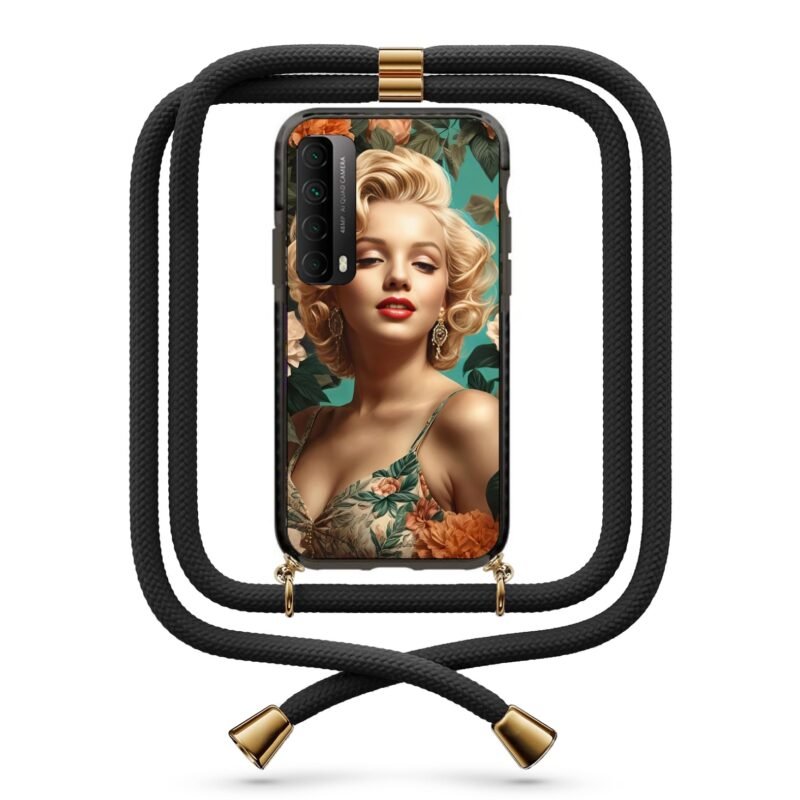 Marylin Monroe θήκη με κορδόνι & σχέδιο 9834 για Huawei P Smart 2021