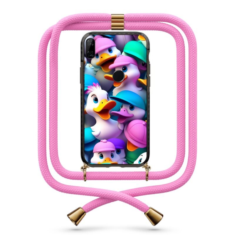 Ducks θήκη με κορδόνι & σχέδιο 9819 για Huawei P Smart Z