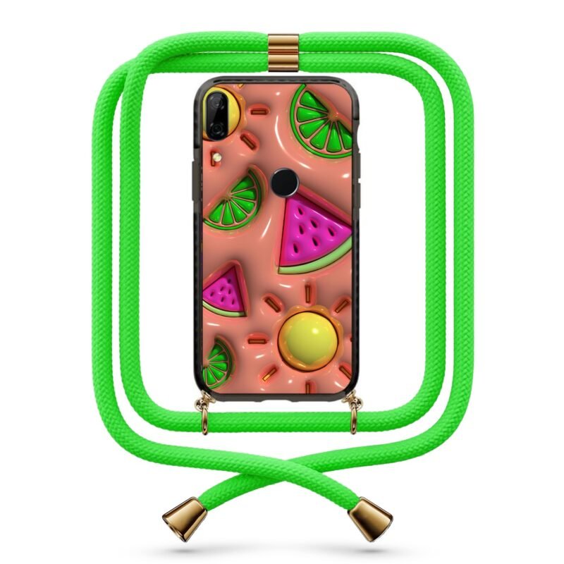 3d fruits θήκη με κορδόνι & σχέδιο 9824 για Huawei P Smart Z