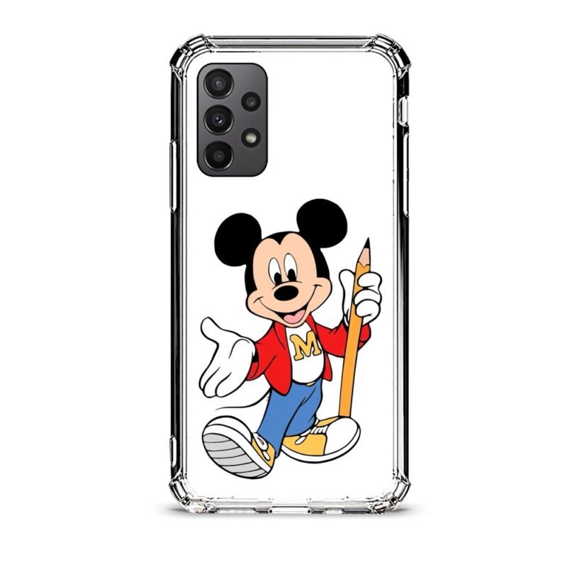 Mickey casual θήκη διάφανη & σχέδιο  d1029 γιά Galaxy A23