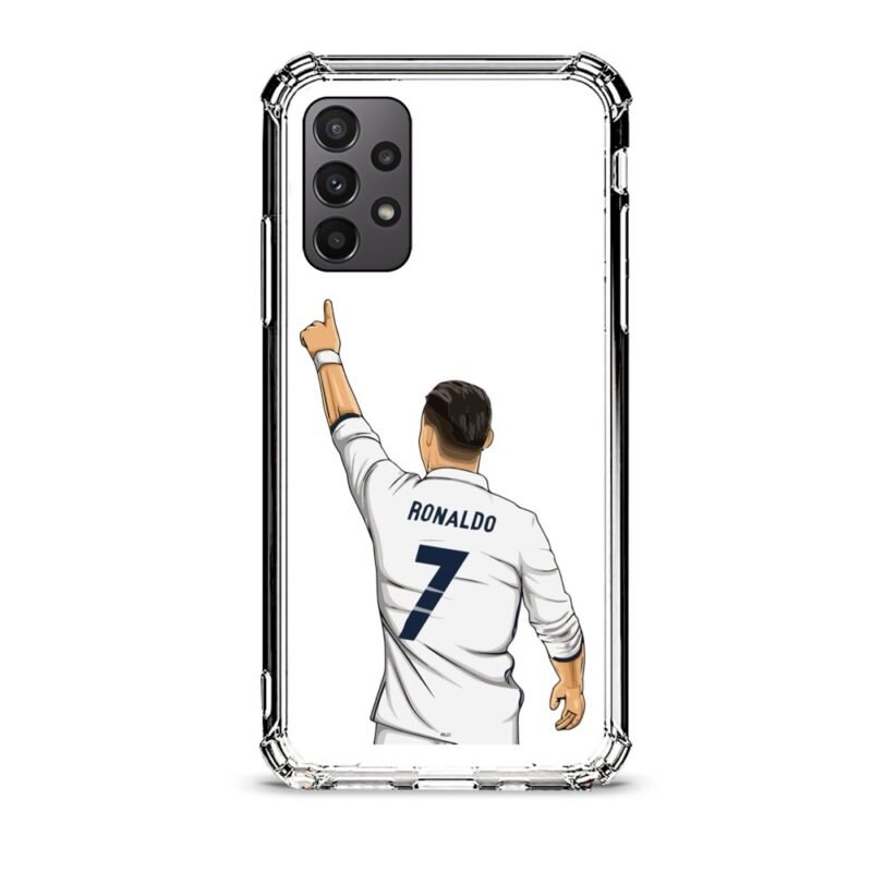 Ronaldo θήκη διάφανη & σχέδιο  d1047 γιά Galaxy A23