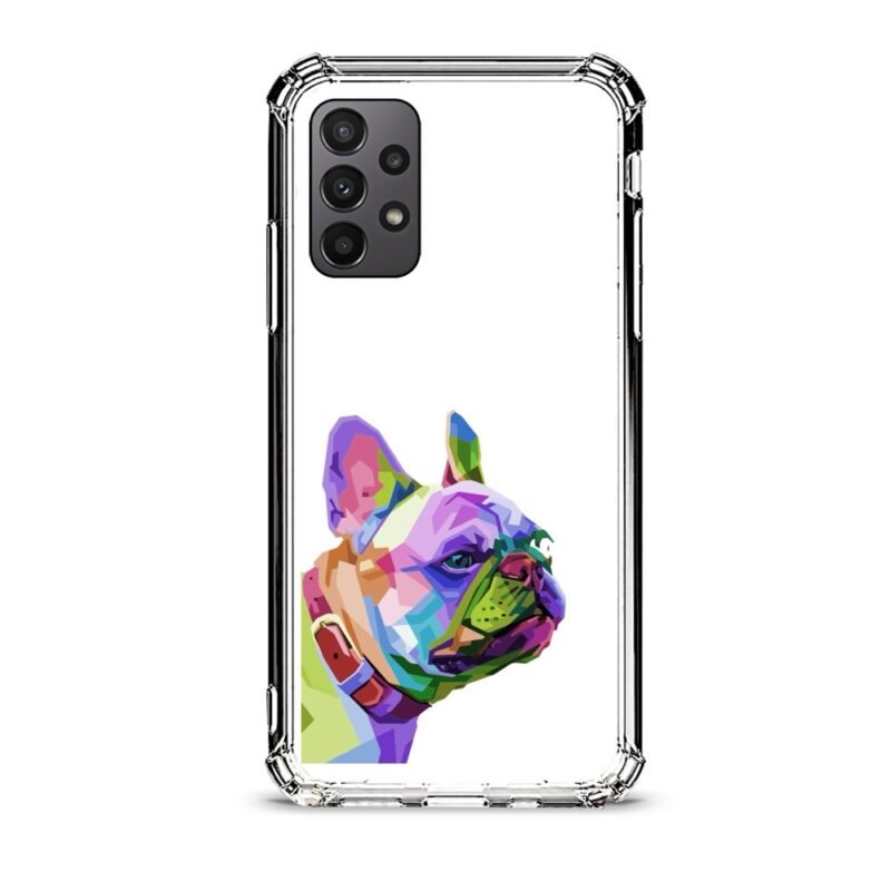Cute pug θήκη διάφανη & σχέδιο  d1078 γιά Galaxy A23