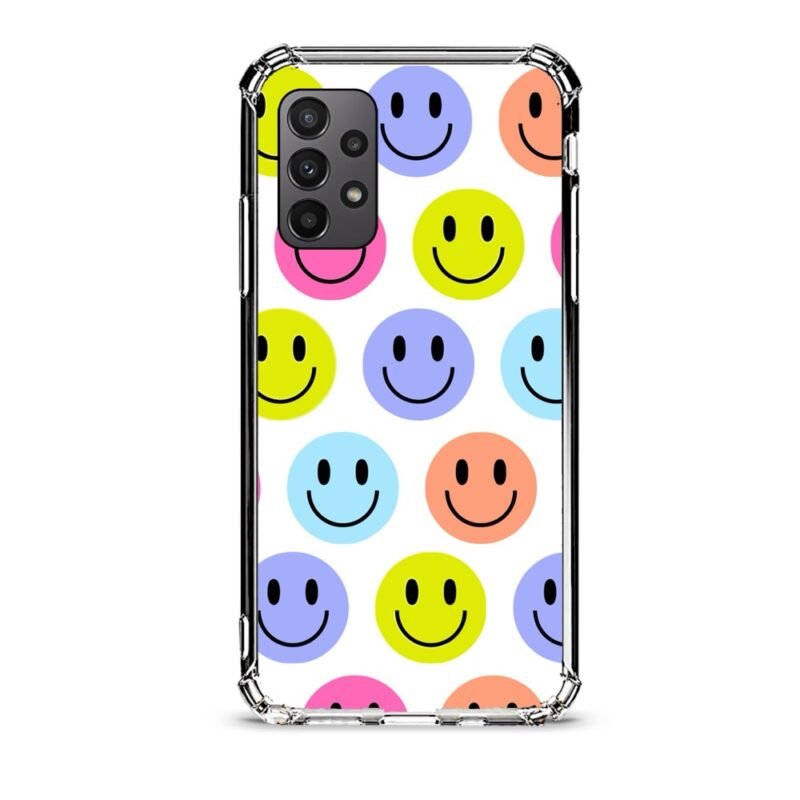 Smiley faces θήκη διάφανη & σχέδιο  d1088 γιά Galaxy A23
