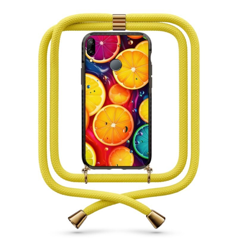 Citrus θήκη με κορδόνι & σχέδιο 9817 για Huawei P20 Lite