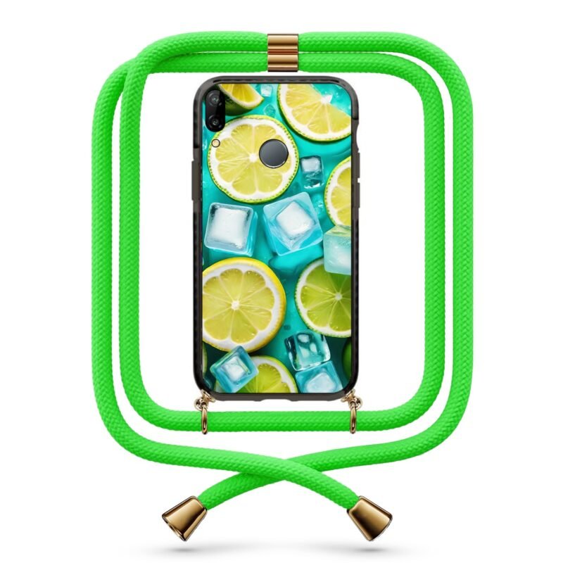 Ice lime θήκη με κορδόνι & σχέδιο 9823 για Huawei P20 Lite