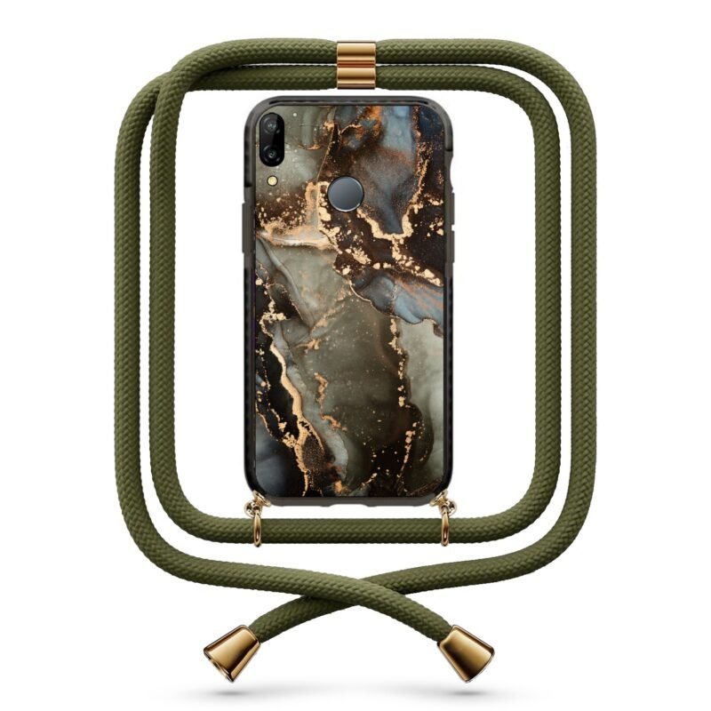 Marble θήκη με κορδόνι & σχέδιο 9825 για Huawei P20 Lite
