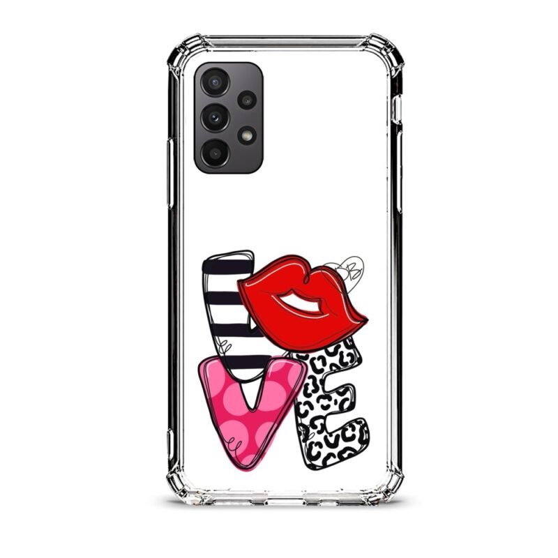 Love θήκη διάφανη & σχέδιο  d1097 γιά Galaxy A23