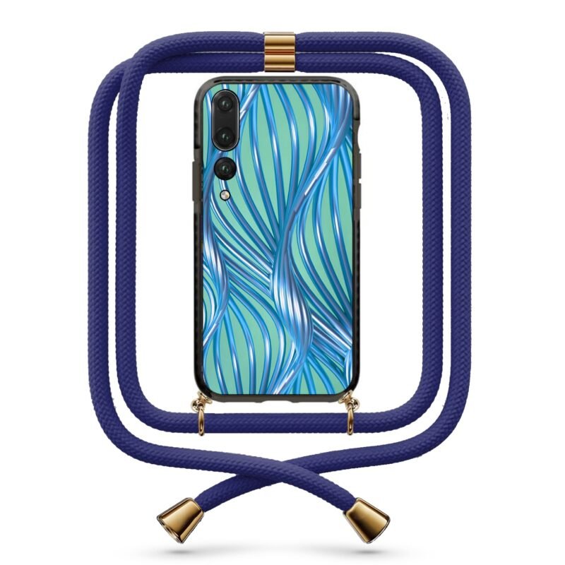 Illusion θήκη με κορδόνι & σχέδιο 9791 για Huawei P20 Pro