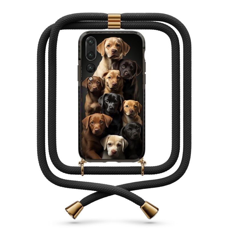 Dogs θήκη με κορδόνι & σχέδιο 9833 για Huawei P20 Pro