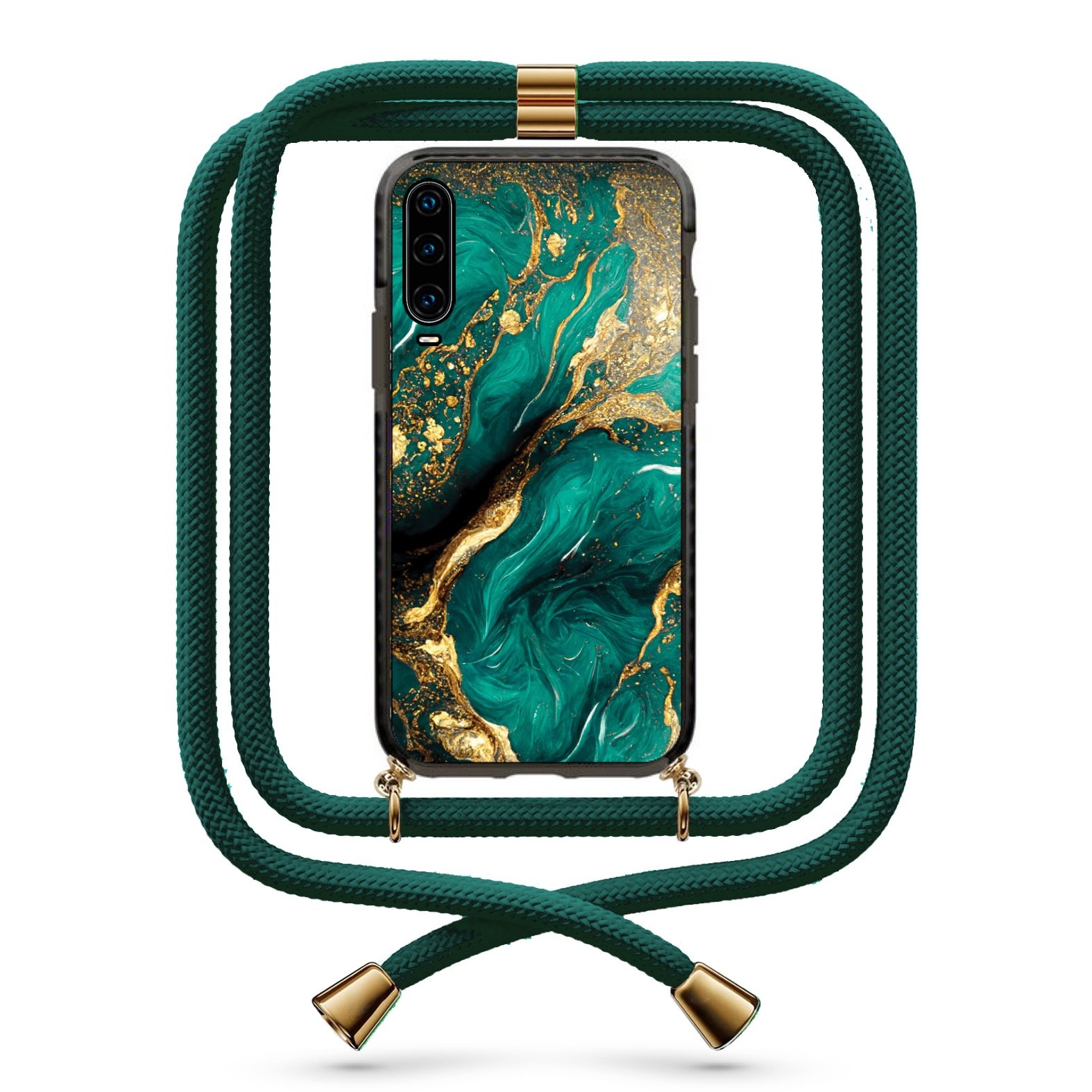 Marble θήκη με κορδόνι & σχέδιο 9803 για Huawei P30