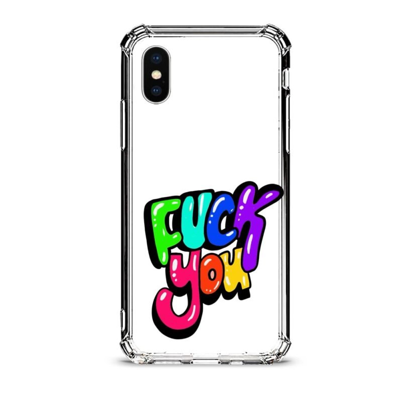 F*ck you θήκη κινητού d1055 γιά iPhone X/XS