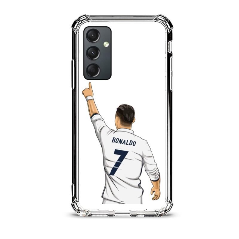 Ronaldo θήκη διάφανη & σχέδιο  d1047 γιά Galaxy A24