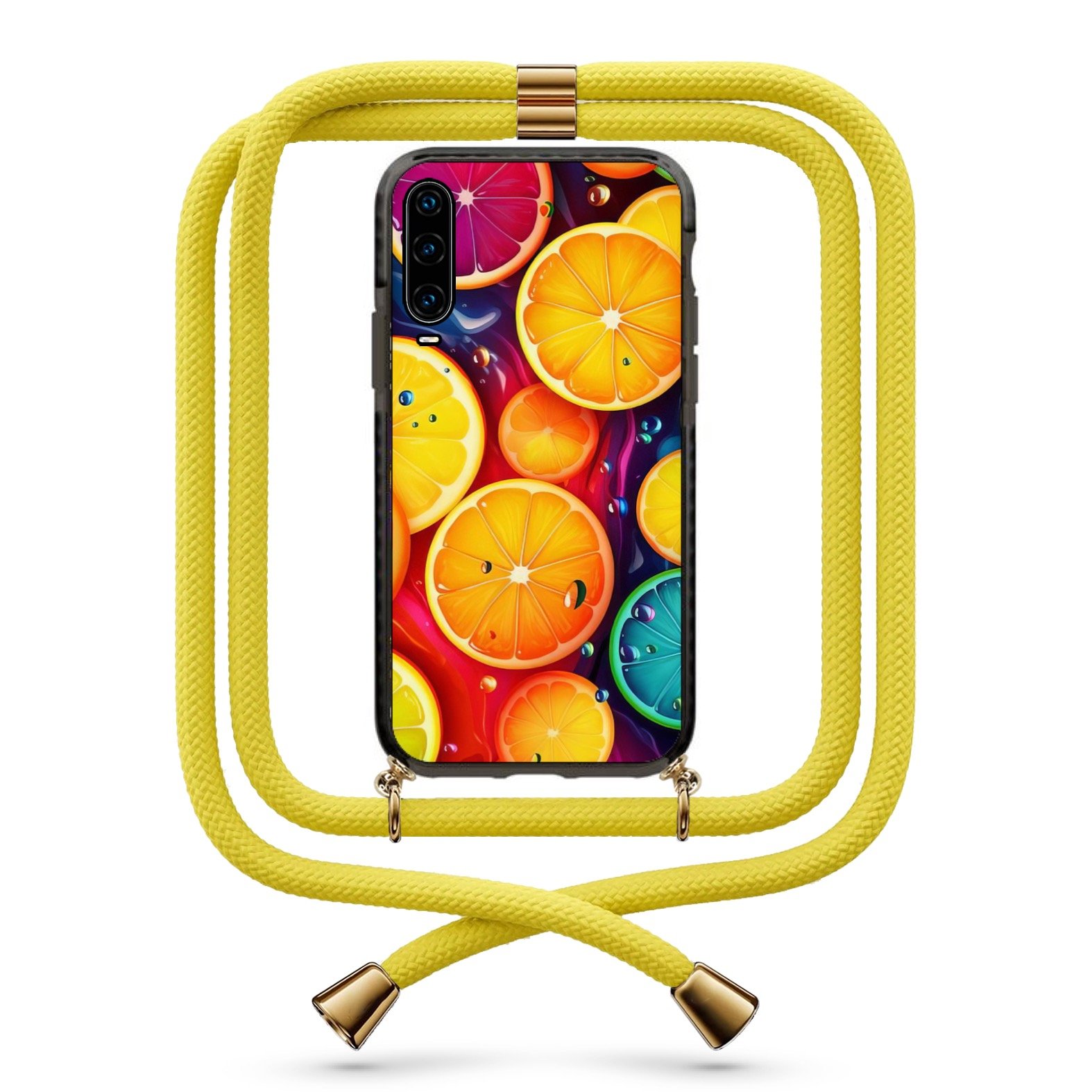 Citrus θήκη με κορδόνι & σχέδιο 9817 για Huawei P30