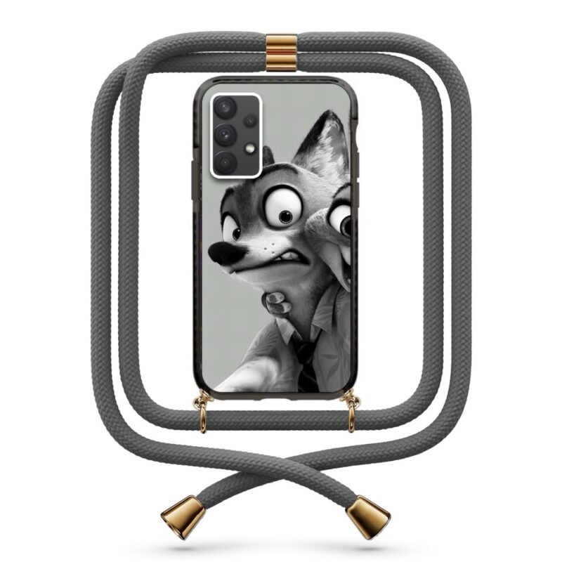 Buddies θήκη με κορδόνι & σχέδιο 9892 για Galaxy A32 4G
