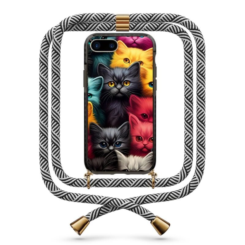 Cats θήκη κινητού με κορδόνι 9800 γιά iPhone 7 Plus /8 Plus