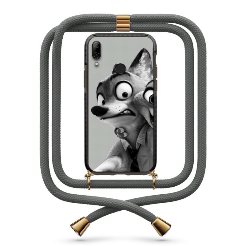 Buddies θήκη με κορδόνι & σχέδιο 9892 για Honor 10 Lite
