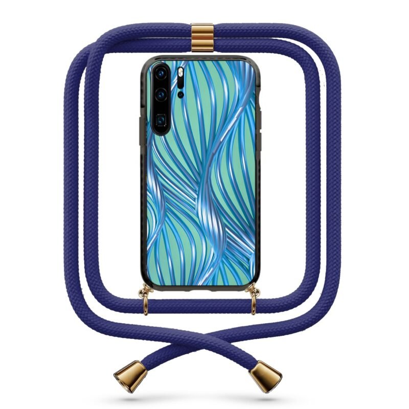 Illusion θήκη με κορδόνι & σχέδιο 9791 για Huawei P30 Pro