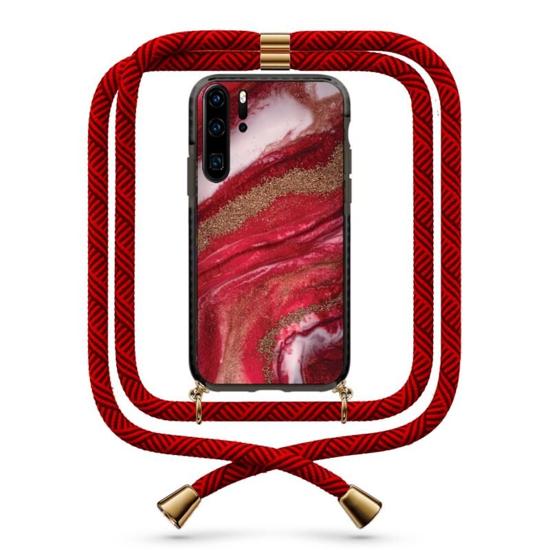 Marble θήκη με κορδόνι & σχέδιο 9805 για Huawei P30 Pro