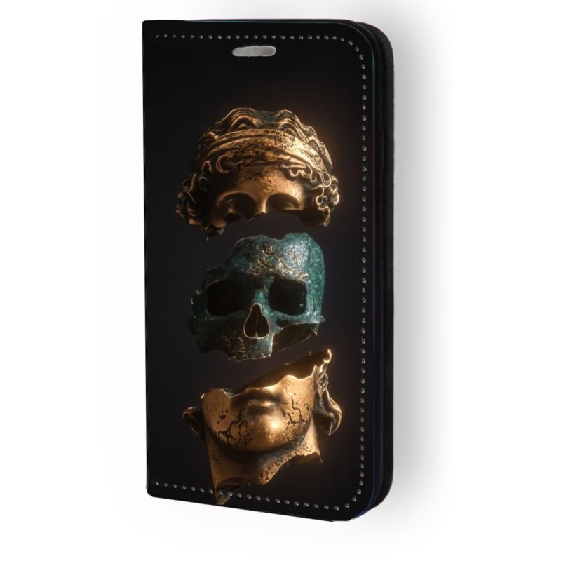 Θήκη book με σχέδιο statue head split 91739 για iPhone 11 Pro Max